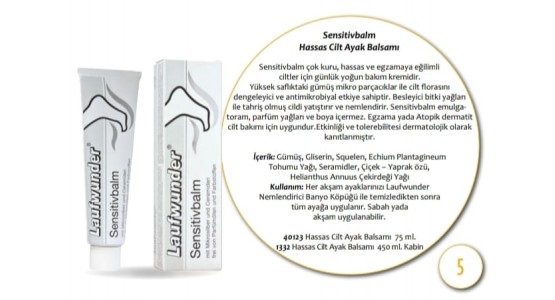 SENSİTİVBALM HASSAS CİLT AYAK BALSAMI
