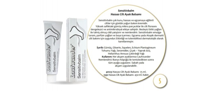 SENSİTİVBALM HASSAS CİLT AYAK BALSAMI