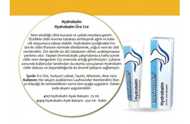 HYDROBALM %10 ÜRELİ DİYABETİK AYAK BAKIM KREMİ